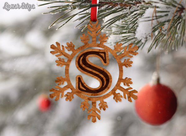 Letter Monogram Ornament S