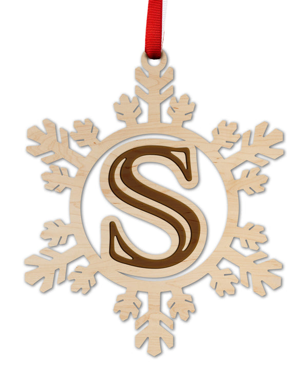 Letter Monogram Ornament S