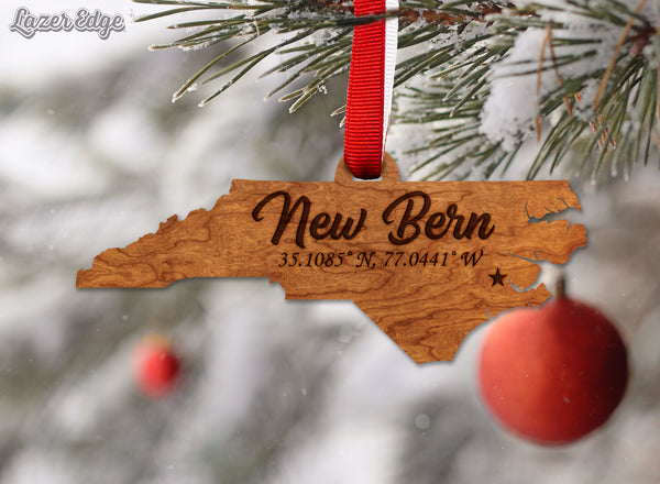 City/Hometown Ornament New Bern NC