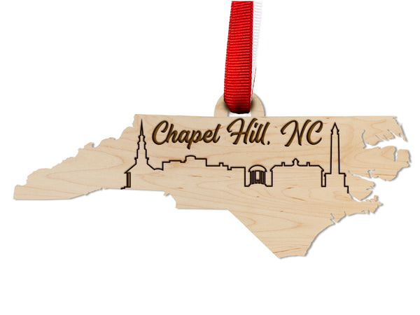 Skyline Ornament Chapel Hill NC