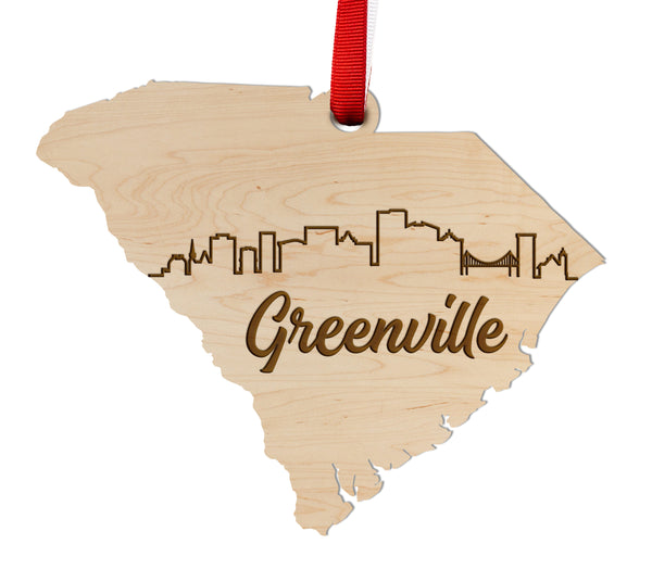 Skyline Ornament Greenville SC