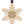 Load image into Gallery viewer, Auburn Ornament Auburn AU Block Letters on Snowflake
