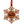 Load image into Gallery viewer, Arkansas Ornament Razorback Snowflake

