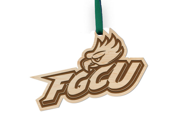 Florida Gulf Coast University Ornament Eagle Head with FGCU