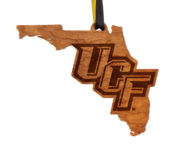UCF (Central Florida) Ornament UCF on State