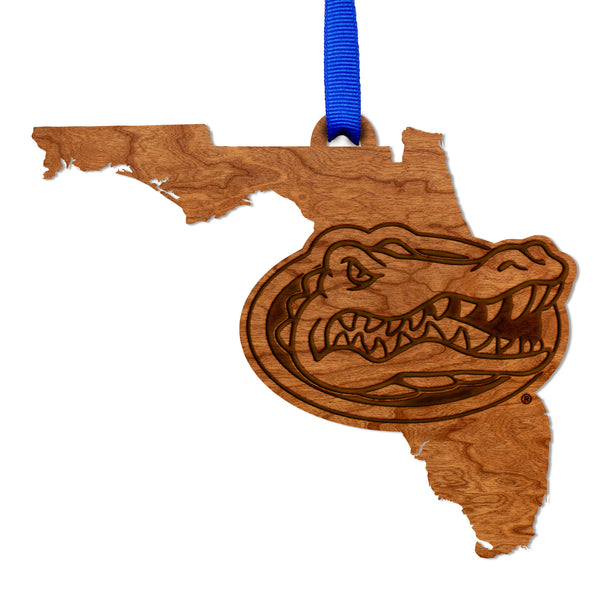 Florida, University of Ornament Gator Head on State