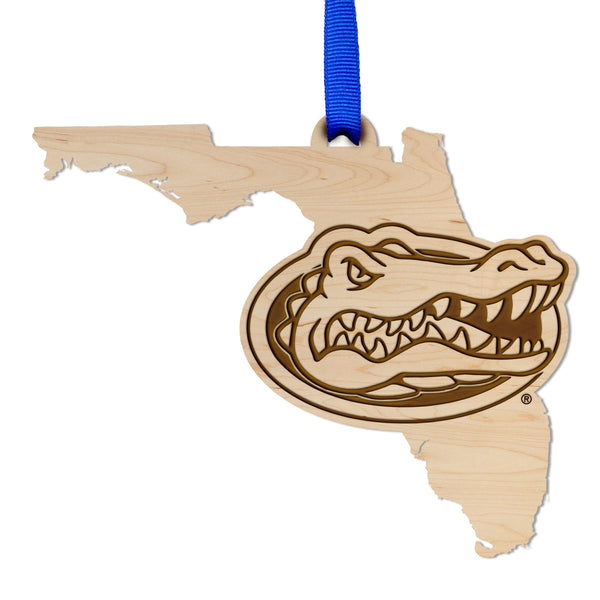 Florida, University of Ornament Gator Head on State