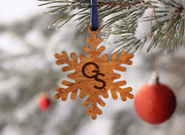 Georgia Southern University Ornament GS Snowflake