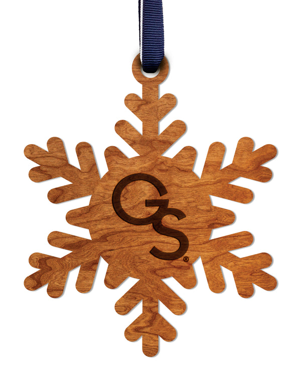 Georgia Southern University Ornament GS Snowflake
