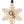 Load image into Gallery viewer, Georgia Southern University Ornament GS Snowflake
