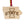 Load image into Gallery viewer, Iowa State Ornament Blcok I on State
