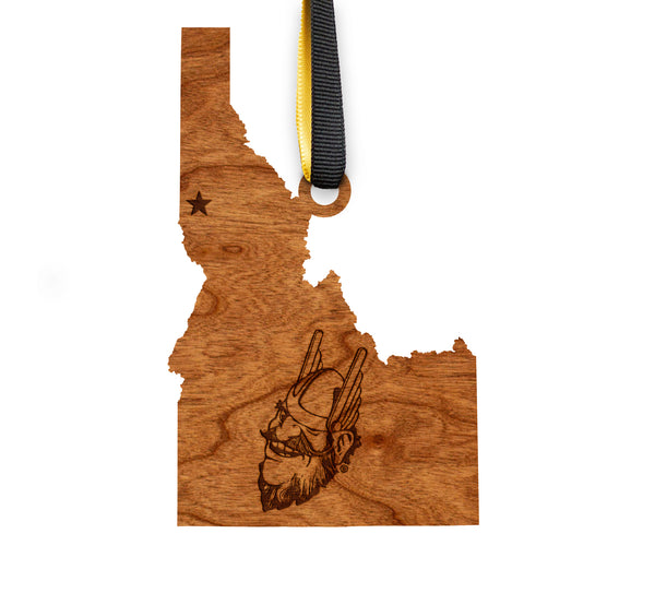Idaho, University of Ornament Joe Logo on State