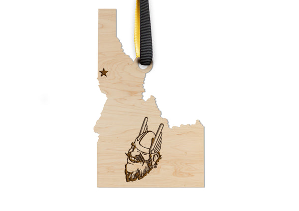 Idaho, University of Ornament Joe Logo on State