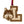 Load image into Gallery viewer, Loyola Chicago Ornament Block L Logo

