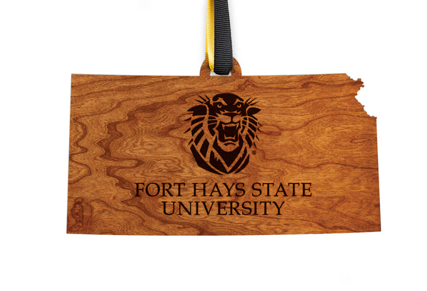 Fort Hays Ornament Fort Hays Institution Mark