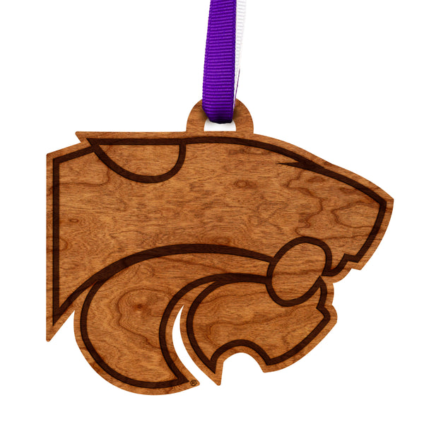 Kansas State University Ornament Wildcat