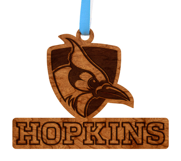 Johns Hopkins Ornament Shield with Hopkins