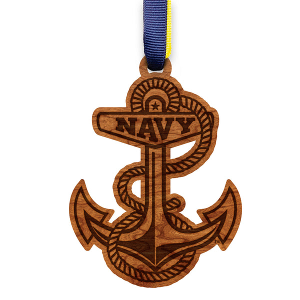 US Naval Academy Ornament Anchor