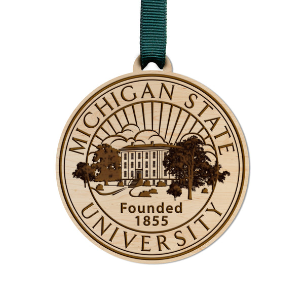 Michigan State University Ornament Seal