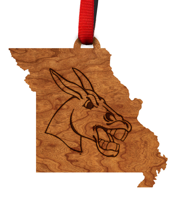 Central Missouri, University of Ornament Mule Head on State