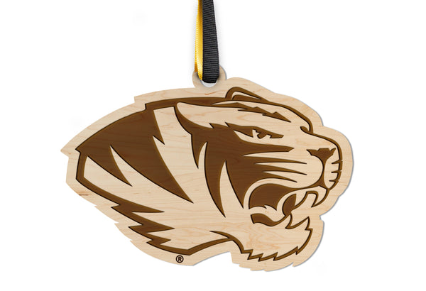 Missouri, University of Ornament Tiger Head