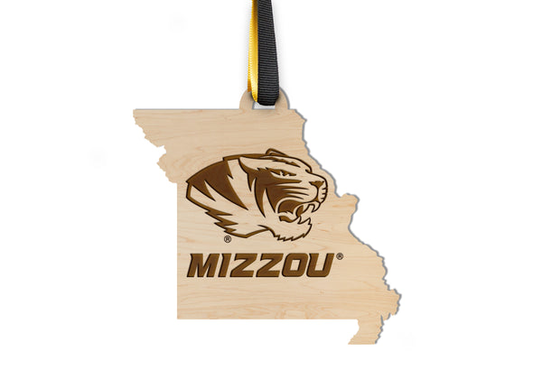 Missouri, University of Ornament Logo on State