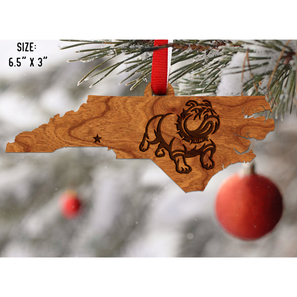 Gardner Webb University "Bulldogs" Ornament - Various Designs Available