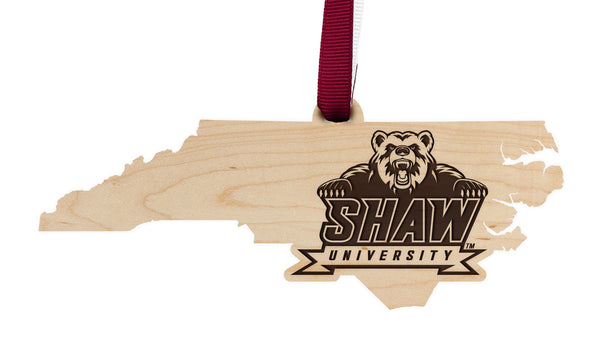Shaw University Ornament Shaw University on Outline