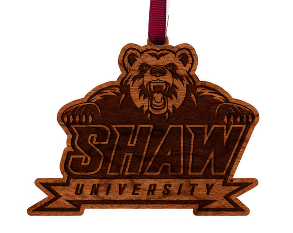 Shaw University Ornament Shaw University Logo Ornament