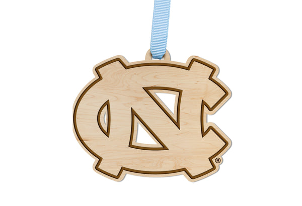 UNC Chapel Hill Ornament Interlocked NC