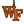 Load image into Gallery viewer, Wake Forest Ornament WF Logo
