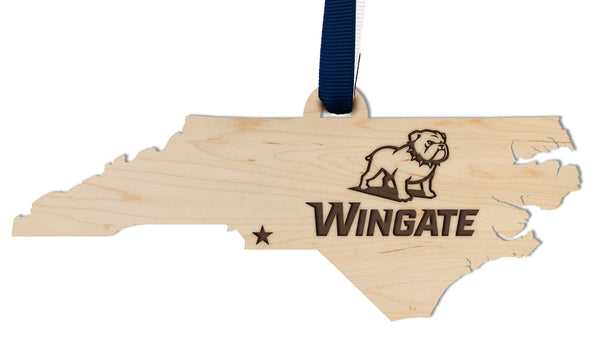 Wingate Ornament Logo on State