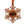 Load image into Gallery viewer, Oklahoma State University Ornament OSU Snowflake
