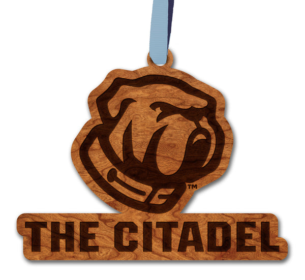 Citadel Ornament Bulldog with Citadel