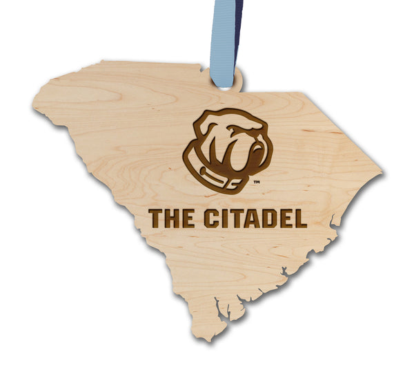 Citadel Ornament Bulldog on State