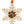 Load image into Gallery viewer, Clemson Ornament Tiger Paw Snowflake
