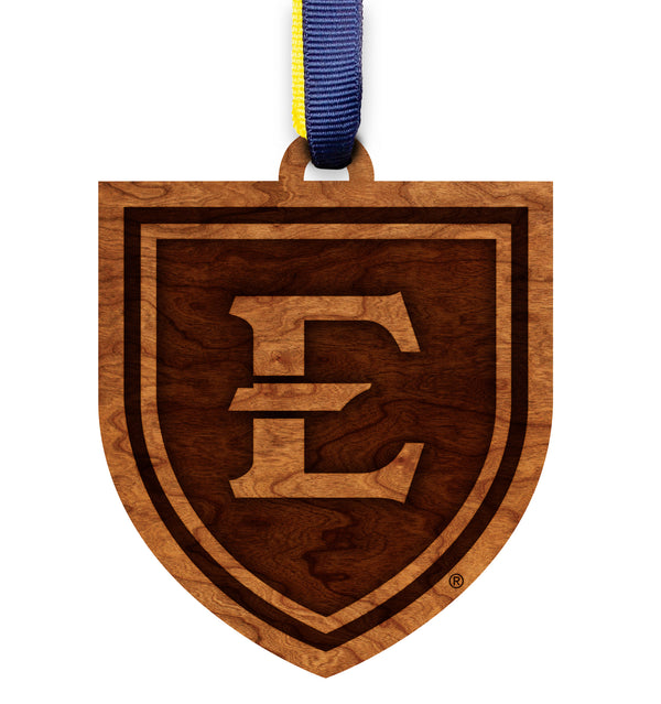 East Tennessee State University Ornament Shield