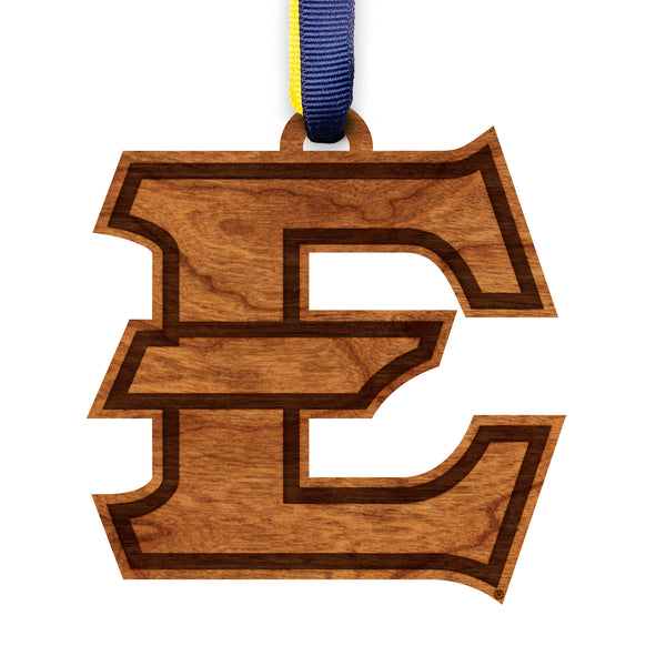 East Tennessee State University Ornament E Logo