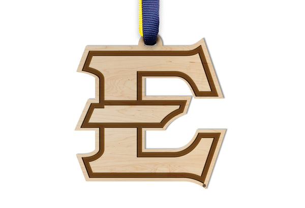 East Tennessee State University Ornament E Logo