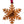 Load image into Gallery viewer, Texas A&amp;M Ornament Dog Snowflake
