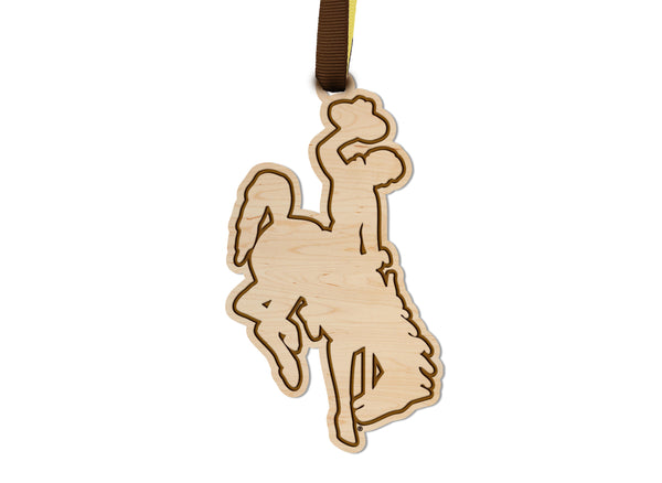 Wyoming Ornament Bucking Horse