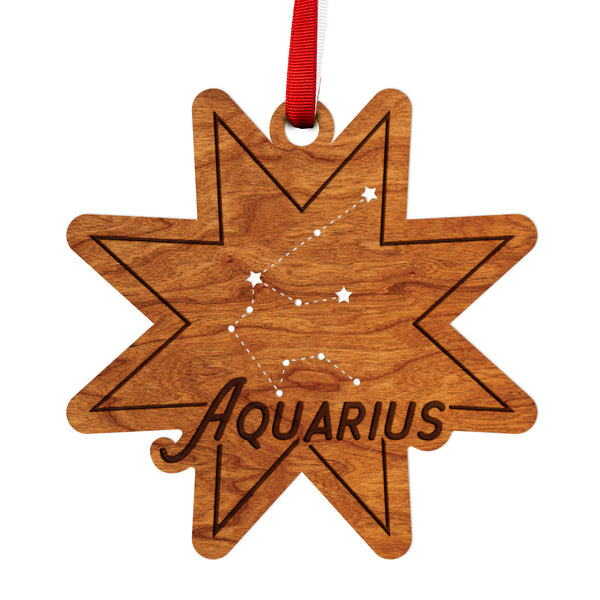Zodiac Ornament Zodiac Aquarius