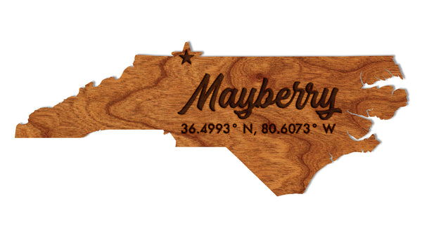 Mayberry Magnet Mayberry NC Coordinates