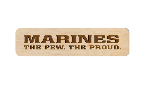 Military Magnet Marines Slogan