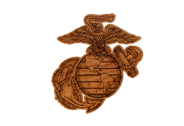 Non Collegiate Item Magnet Marines Emblem