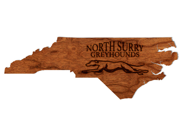 North Surry High School Magnet North Surry Greyhound on NC