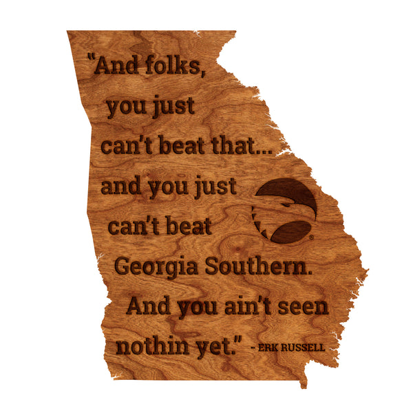 Georgia Southern Magnet Southern Quote on State