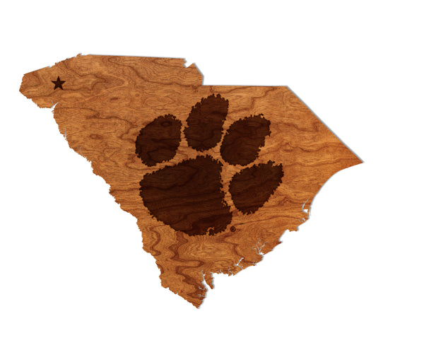 Clemson Magnet Clemson Paw on