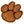 Load image into Gallery viewer, Clemson Magnet Clemson Paw
