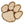 Load image into Gallery viewer, Clemson Magnet Clemson Paw
